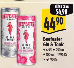 BEEFEATER GIN & TONIC