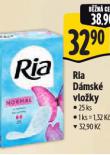 RIA DÁMSKÉ VLOŽKY