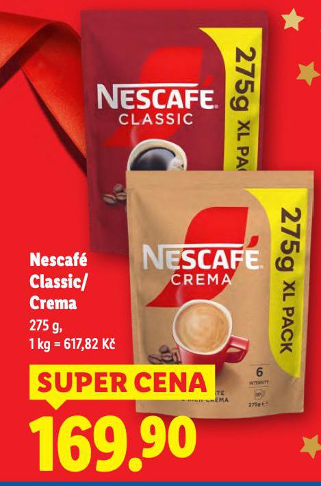 KÁVA NESCAFÉ CREMA