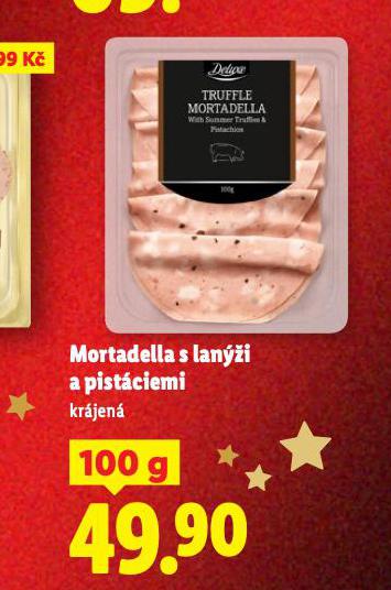 MORTADELLA S LANÝŽI A PISTÁCIEMI