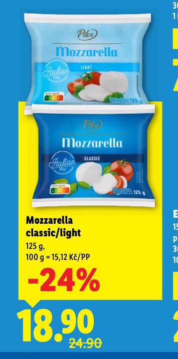 MOZZARELLA LIGHT