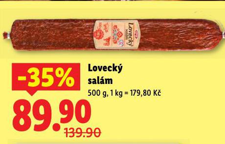 LOVECKÝ SALÁM
