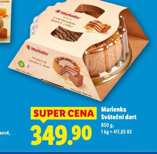 MARLENKA SVÁTEČNÍ DORT