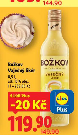 BOŽKOV VAJEČNÝ LIKÉR
