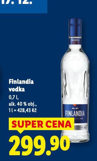 FINLANDIA VODKA