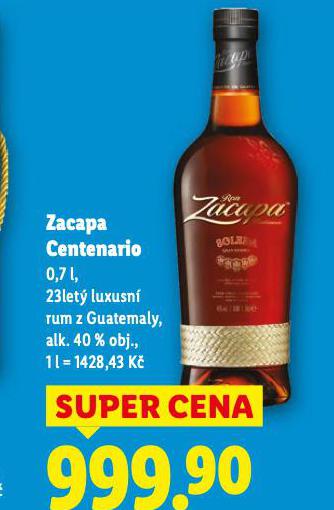 ZACAPA CENTENARIO