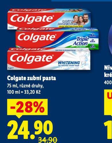 COLGATE ZUBNÍ PASTA