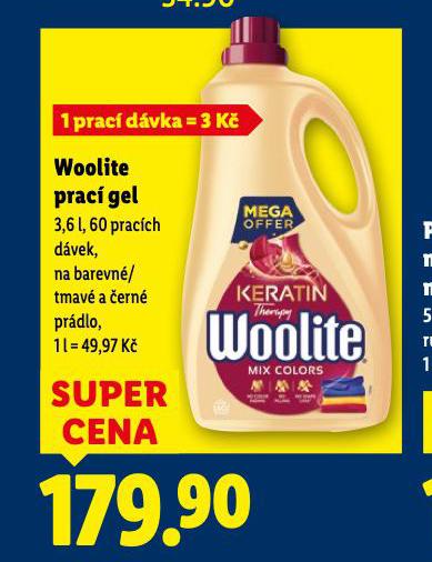 WOOLITE PRACÍ GEL