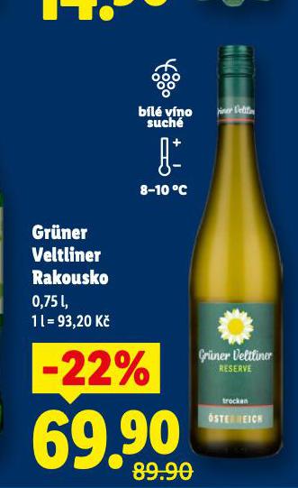 GRÜNER VELTLINER RAKOUSKO