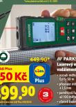 PARKSIDE LASEROVÝ MĚŘIČ VZDÁLENOSTI
