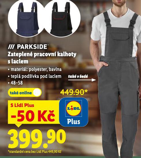 ZATEPLENÉ PRACOVNÍ KALHOTY