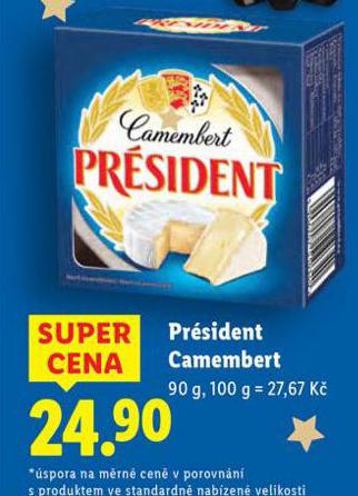 PRÉSIDENT CAMEMBERT