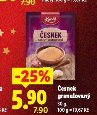 ČESNEK GRANULOVANÝ