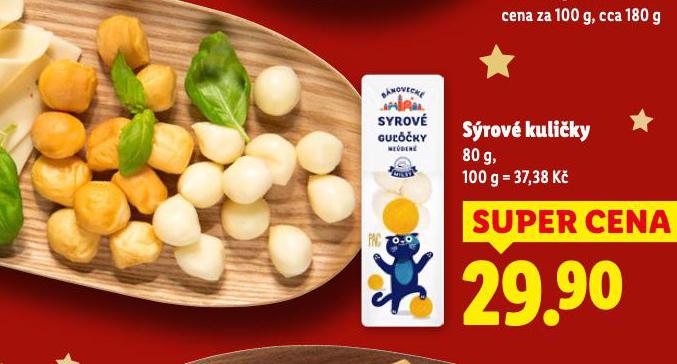 SÝROVÉ KULIČKY