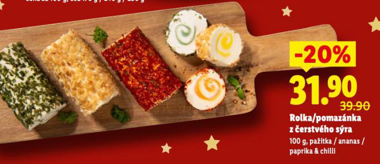 ROLKA Z ČERSTVÉHO SÝRA