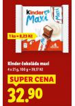 KINDER ČOKOLÁDA MAXI