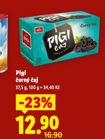 PIGI ČERNÝ ČAJ