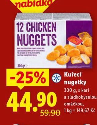 KUŘECÍ NUGETKY