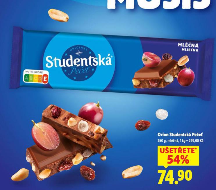 ORION STUDENTSKÁ PEČEŤ