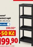 PLASTOVÝ REGÁL