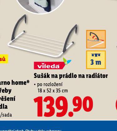 SUŠÁK NA PRÁDLO NA RADIÁTOR
