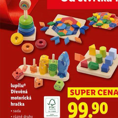 DŘEVĚNÁ MOTORICKÁ HRAČKA