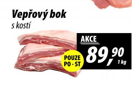 VEPŘOVÝ BOK S KOSTÍ