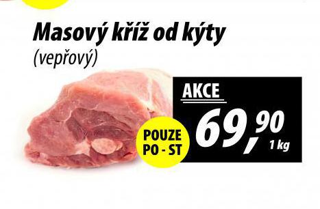 MASOVÝ KŘÍŽ OD KÝTY