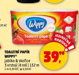 WIPPY TOALETNÍ PAPÍR