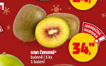 KIWI ČERVENÉ
