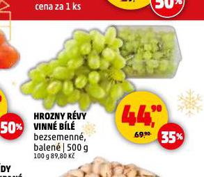 HROZNY RÉVY VINNÉ BÍLÉ