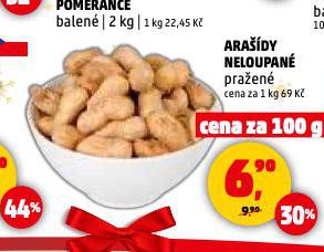 ARAŠÍDY NELOUPANÉ