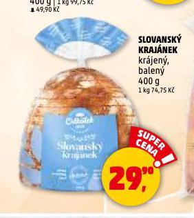 SLOVANSKÝ KRAJÁNEK