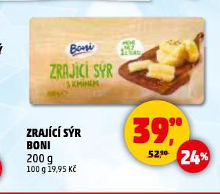ZRAJÍCÍ SÝR BONI