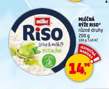 MLÉČNÁ RÝŽE RISO