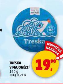 TRESKA V MAJONÉZE