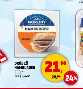 DRŮBEŽÍ HAMBURGER