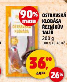 OSTRAVSKÁ KLOBÁSA