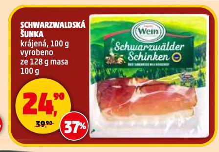 SCHWARZWALDSKÁ ŠUNKA