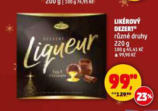 LIKÉROVÝ DEZERT