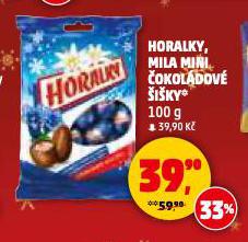 MILA MINI ČOKOLÁDOVÉ ŠIŠKY