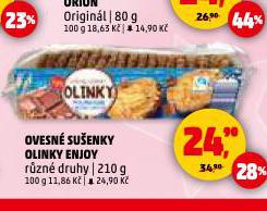 OVESNÉ SUŠENKY OLINKY ENJOY