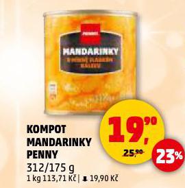 KOMPOT MADARINKY