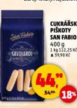 CUKRÁŘSKÉ PIŠKOTY SAN FABIO