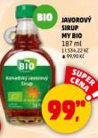 JAVOROVÝ SIRUP MY BIO
