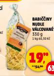 BABIČČINY NUDLE VÁLCOVANÉ