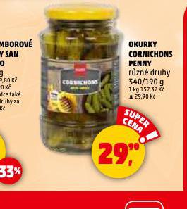 OKURKY CORNICHONS