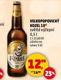 PIVO VELKOPOPOVICKÝ KOZEL