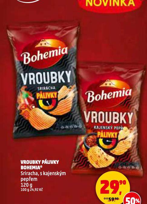 VROUBKY PÁLIVKY BOHEMIA