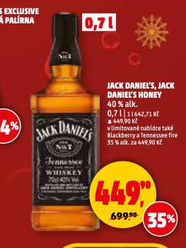JACK DANIEL'S HONEY